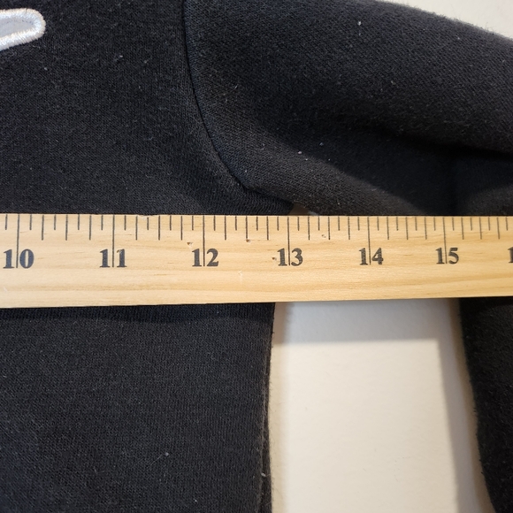 Girls Nike Black Logo Hoodie - Picture 7 of 7